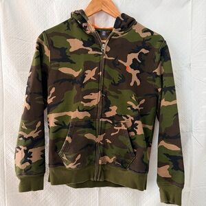 Polo by Ralph Lauren Green Camouflage Kids Hoodie